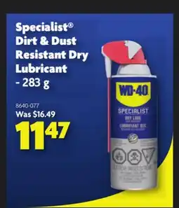 Home Hardware Specialist Dirt a Dust Resistant Dry Lubricant - 283 g offer