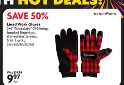 Home Hardware Lined Work Gloves offer