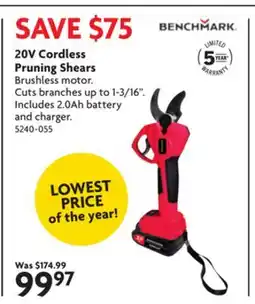 Home Hardware 20V Cordless Pruning Shears offer