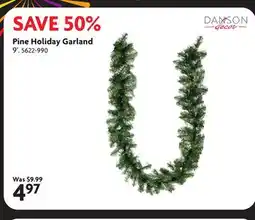 Home Hardware Pine Holiday Garland offer