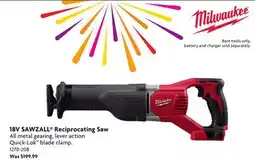 Home Hardware 18V SAWZALL Reciprocating Saw offer