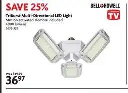 Home Hardware TriBurst Multi-Directional LED Light offer