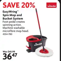 Home Hardware EasyWring Spin Mop and Bucket System offer