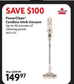 Home Hardware PowerClean Cordless Stick Vacuum offer