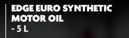Home Hardware EDGE EURO SYNTHETIC MOTOR OIL - 5 L offer