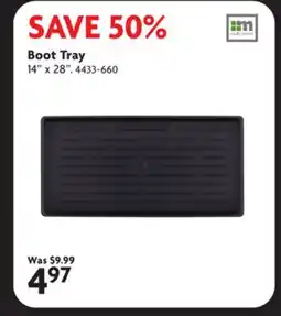 Home Hardware Boot Tray offer
