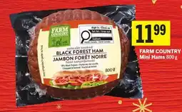 Foodland FARM COUNTRY Mini Hams offer