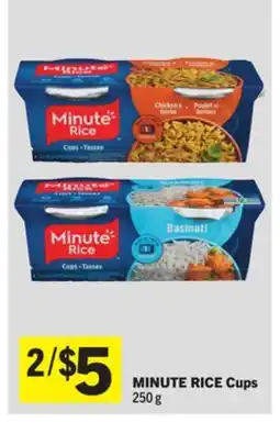 Foodland MINUTE RICE Cups offer