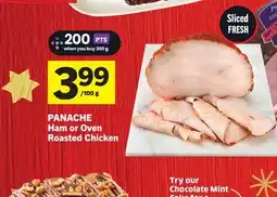 Foodland PANACHE Ham or Oven Roasted Chicken offer