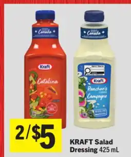 Foodland KRAFT Salad Dressing offer