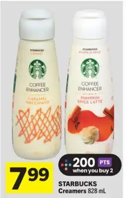 Foodland STARBUCKS Creamers offer
