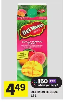 Foodland DEL MONTE Juice offer