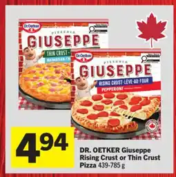 Foodland DR. OETKER Giuseppe Rising Crust or Thin Crust Pizza offer