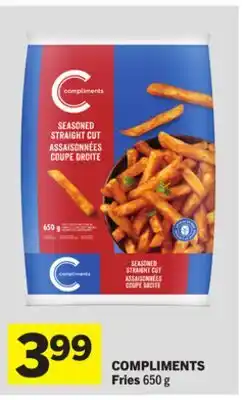 Foodland COMPLIMENTS Fries offer