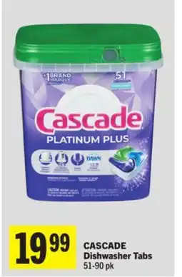 Foodland CASCADE Dishwasher Tabs offer