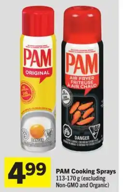 Foodland PAM Cooking Sprays offer