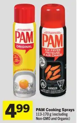 Foodland PAM Cooking Sprays offer