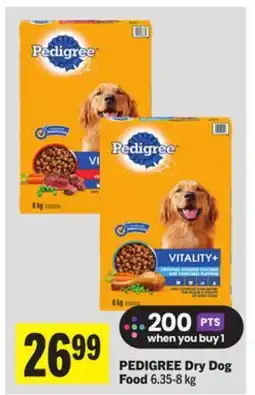Foodland PEDIGREE Dry Dog Food offer