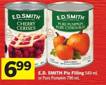 Foodland E. D. SMITH Pie Filling offer