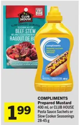 Foodland COMPLIMENTS Prepared Mustard offer