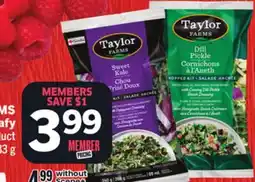 Foodland TAYLOR FARMS Chopped or Leafy Salad Kits offer