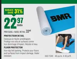 BMR PROTECTEUR DE SOL offer
