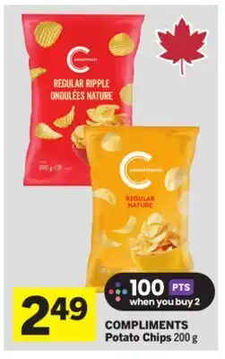 Foodland COMPLIMENTS Potato Chips offer