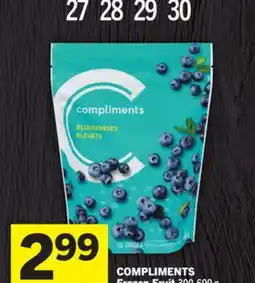 Foodland COMPLIMENTS Frozen Fruit offer