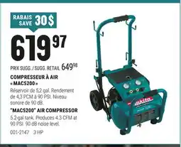 BMR COMPRESSEUR À AIR  MAC5200  offer