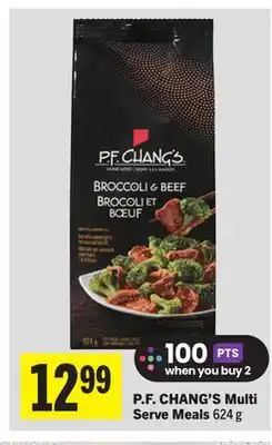 Foodland P. F. CHANG'S Multi Serve Meals offer