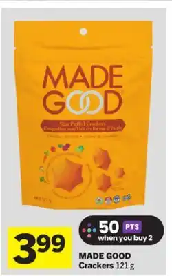 Foodland MADE GOOD Crackers offer