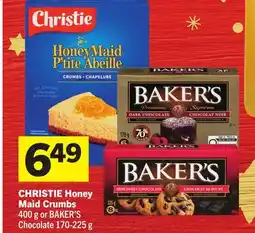 Foodland CHRISTIE Honey Maid Crumbs offer