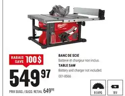 BMR BANC DE SCIE offer