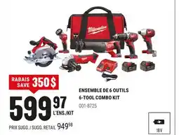 BMR ENSEMBLE DE 6 OUTILS offer