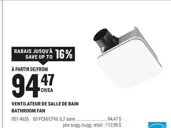 BMR VENTILATEUR DE SALLE DE BAIN offer