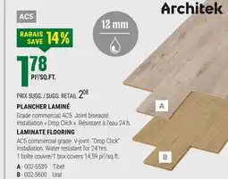 BMR LAMINATE FLOORING offer