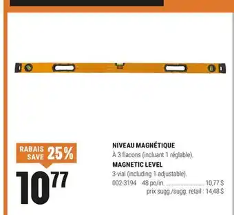 BMR NIVEAU MAGNÉTIQUE offer