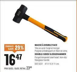 BMR MASSE À DOUBLE FACE offer