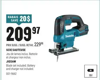 BMR SCIE SAUTEUSE offer