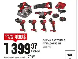 BMR ENSEMBLE DE 7 OUTILS offer