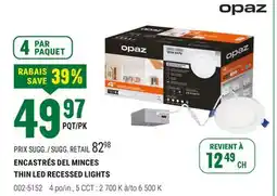 BMR ENCASTRÉS DEL MINCES offer