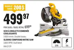 BMR SCIE À ONGLETS COMBINÉE COULISSANTE offer