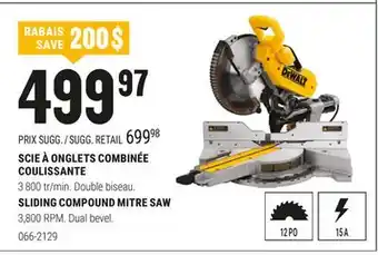 BMR SCIE À ONGLETS COMBINÉE COULISSANTE offer