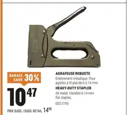 BMR AGRAFEUSE ROBUSTE offer