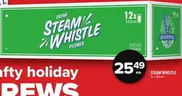 Metro STEAM WHISTLE offer