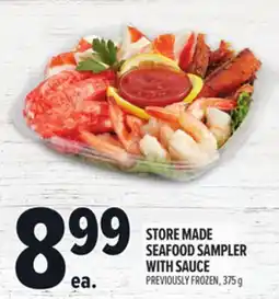 Metro STORE MADE SEAFOOD SAMPLER WITH SAUCE offer