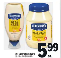 Metro HELLMANN'S MAYONNAISE offer