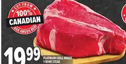 Metro PLATINUM GRILL ANGUS T-BONE STEAK offer