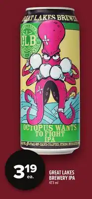 Metro GREAT LAKES BREWERY IPA offer