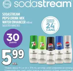 Metro SODASTREAM PEPSI DRINK MIX WATER ENHANCER offer
